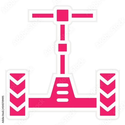 Vector Design Segway Icon Style