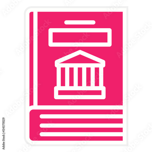 Vector Design Literary Mythology Icon Style