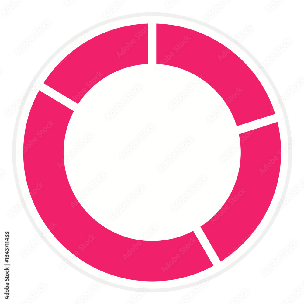 Vector Design Doughnut Icon Style Vector Design Doughnut Icon Style