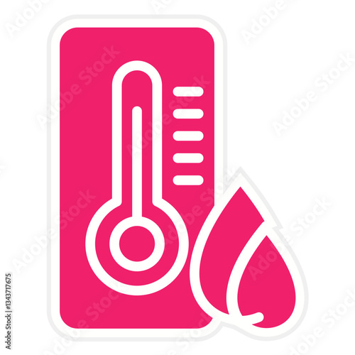 Vector Design Humidity Icon Style