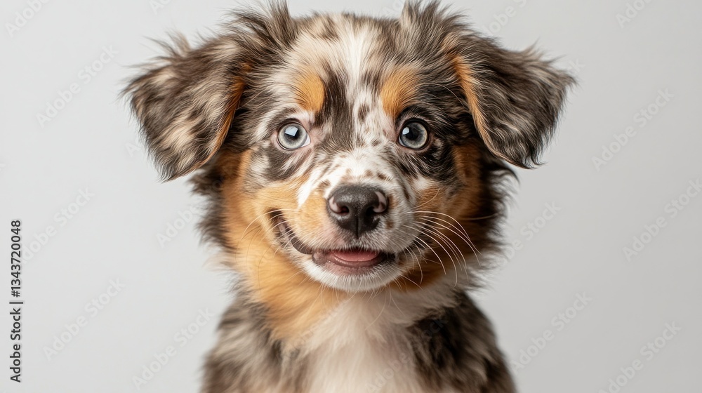 Fototapeta premium Adorable puppy portrait (1)