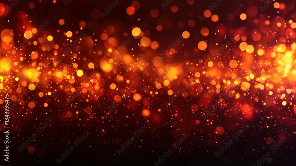 A mesmerizing background of glowing golden and orange bokeh lights, creating a warm and festive atmosphere. A mesmerizing background of glowing golden and orange bokeh lights, creating a warm and festive atmosphere.
