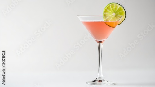 Wallpaper Mural Pink Martini Cocktail Martini Glass, Lime Garnish, Refreshing Drink, Cocktail Recipe Cocktail, Martini Torontodigital.ca