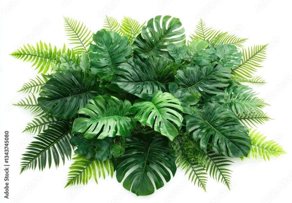 Lush tropical foliage arrangement (4) Lush tropical foliage arrangement (4)