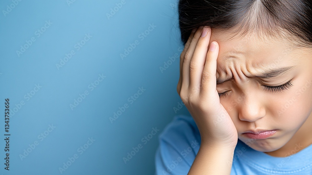 Overwhelmed by Pain and Shock - Conceptual Image of Person with Bruise on Face in Domestic Accident Aftermath Overwhelmed by Pain and Shock - Conceptual Image of Person with Bruise on Face in Domestic Accident Aftermath