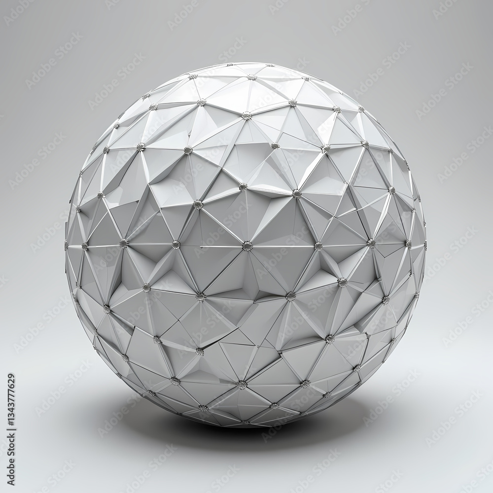 Abstract Geometric Sphere Abstract Geometric Sphere