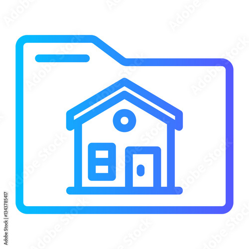 home gradient icon