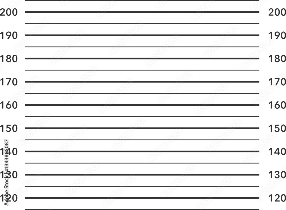 Blank Mugshot Height Chart Background Blank Mugshot Height Chart Background