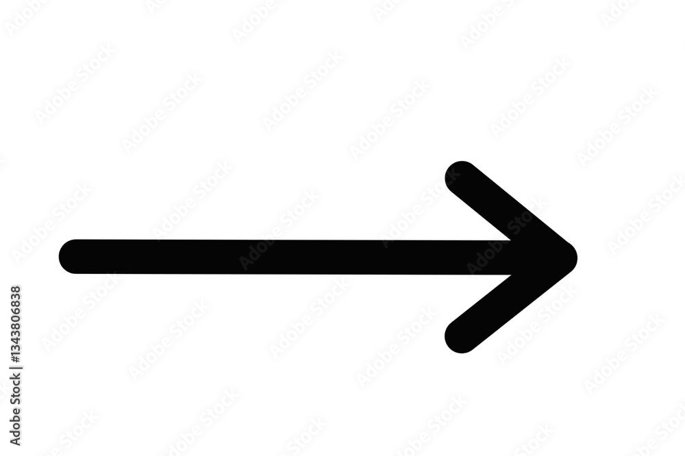 Directional Arrow in Motion - Minimalist Animated Guidance for Creative Projects Directional Arrow in Motion - Minimalist Animated Guidance for Creative Projects
