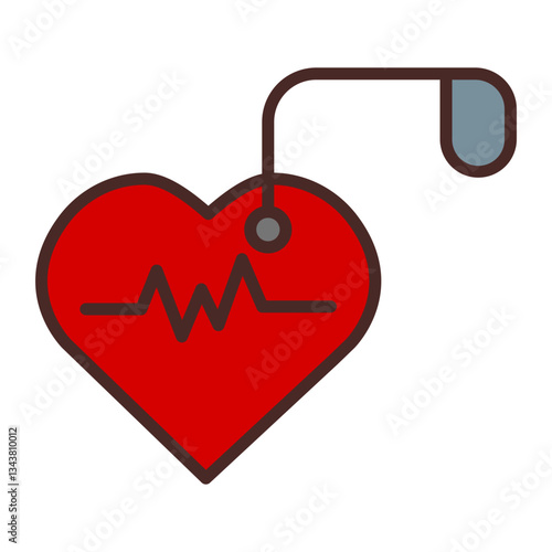 Pacemaker Vector Icon Design