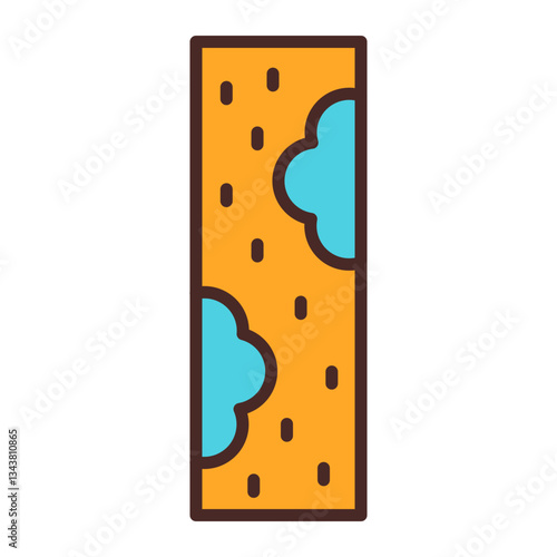 Atherosclerosis Vector Icon Design