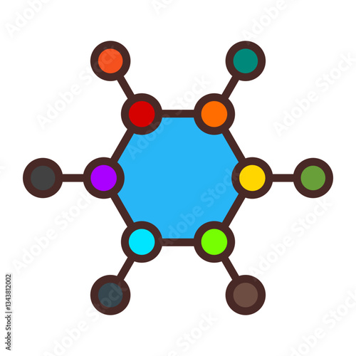 Hydrocarbon Icon Design