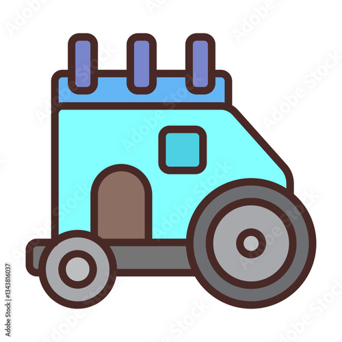 Caravan Icon Design