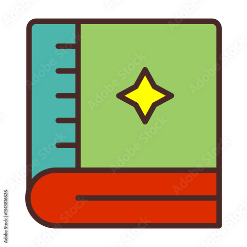 Spellbook Icon Design