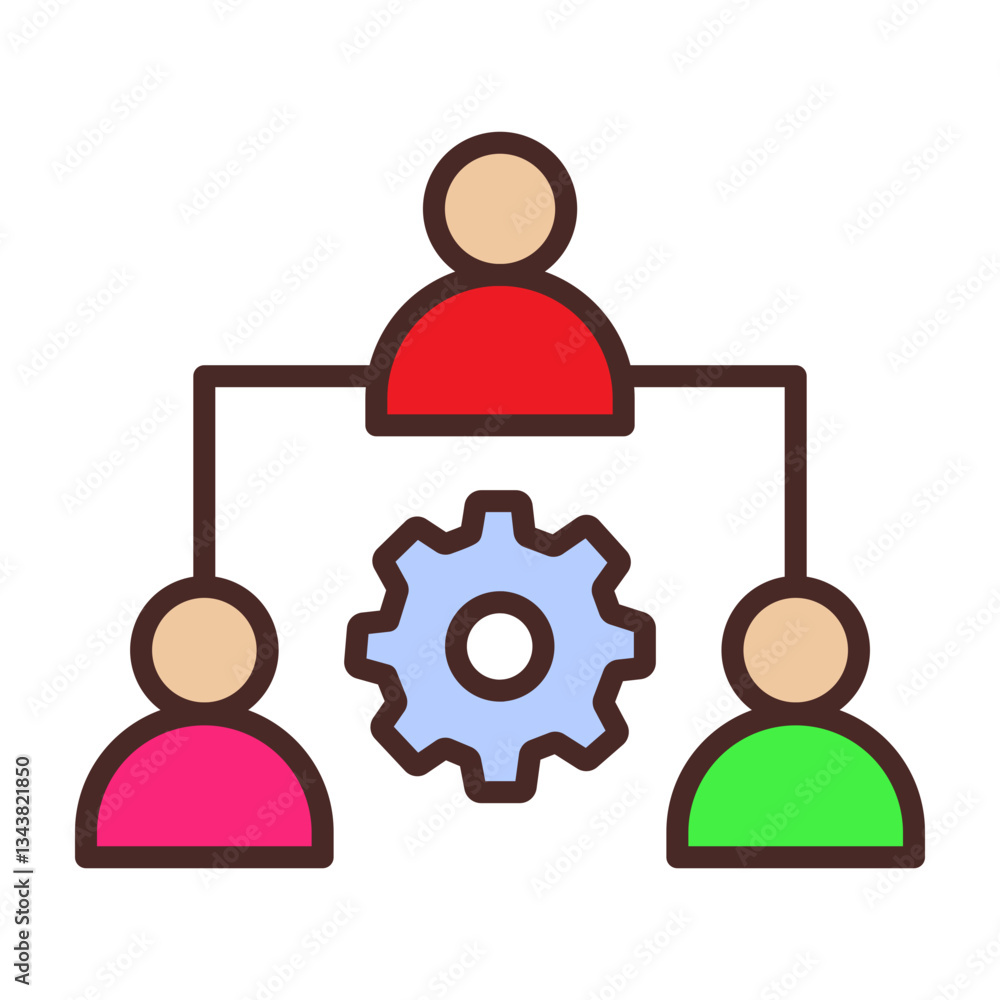Teamwork Icon Design Teamwork Icon Design