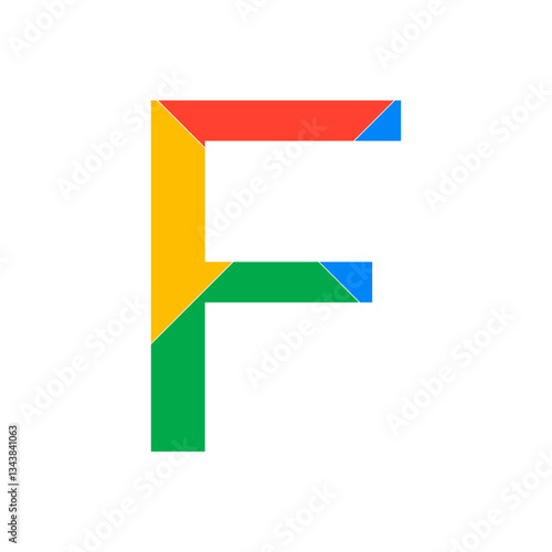 Free Download Letter F from the alphabet vector icons - GFXLoad