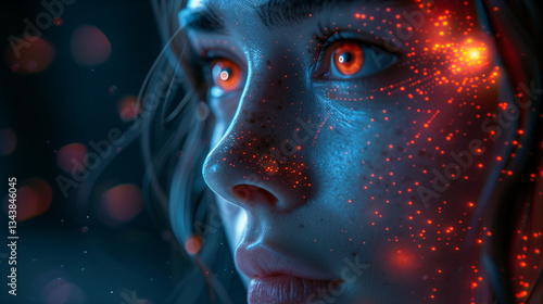 Artificial Intelligence lady