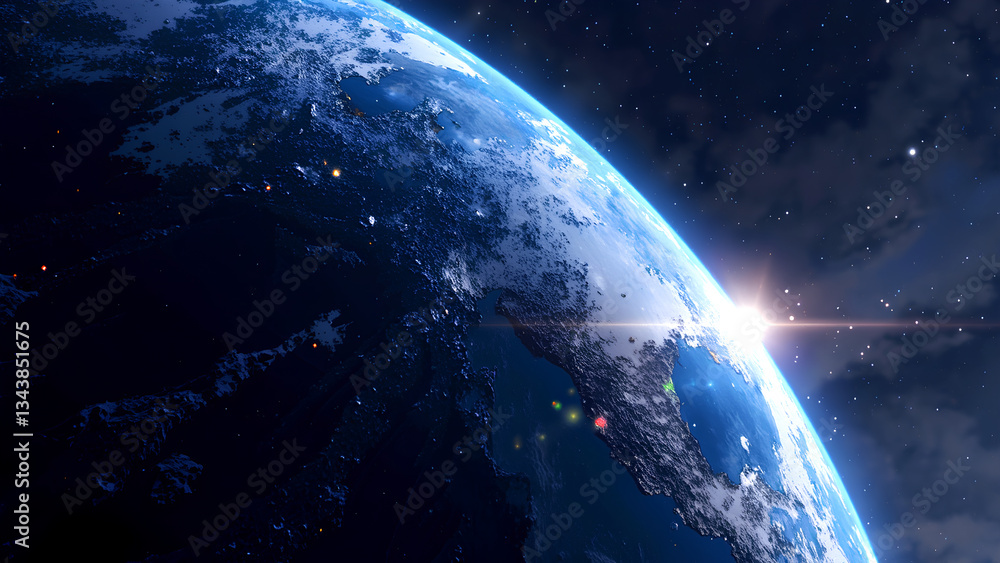 Obraz premium planet earth in space