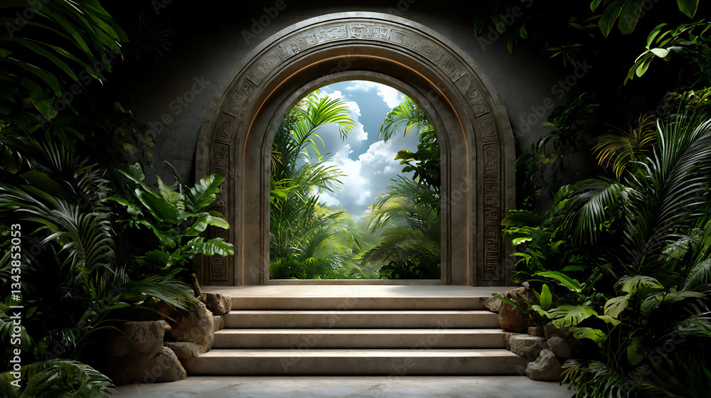 Fototapeta premium a secret society of supernatural beings in an urban jungle