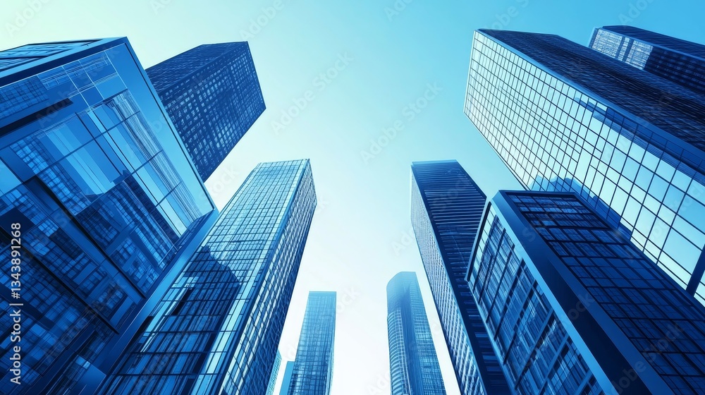 A city scene with tall, modern buildings. The picture is simple, uses mostly blue, and has a flat, geometric style.
A city scene with tall, modern buildings. The picture is simple, uses mostly blue, and has a flat, geometric style.