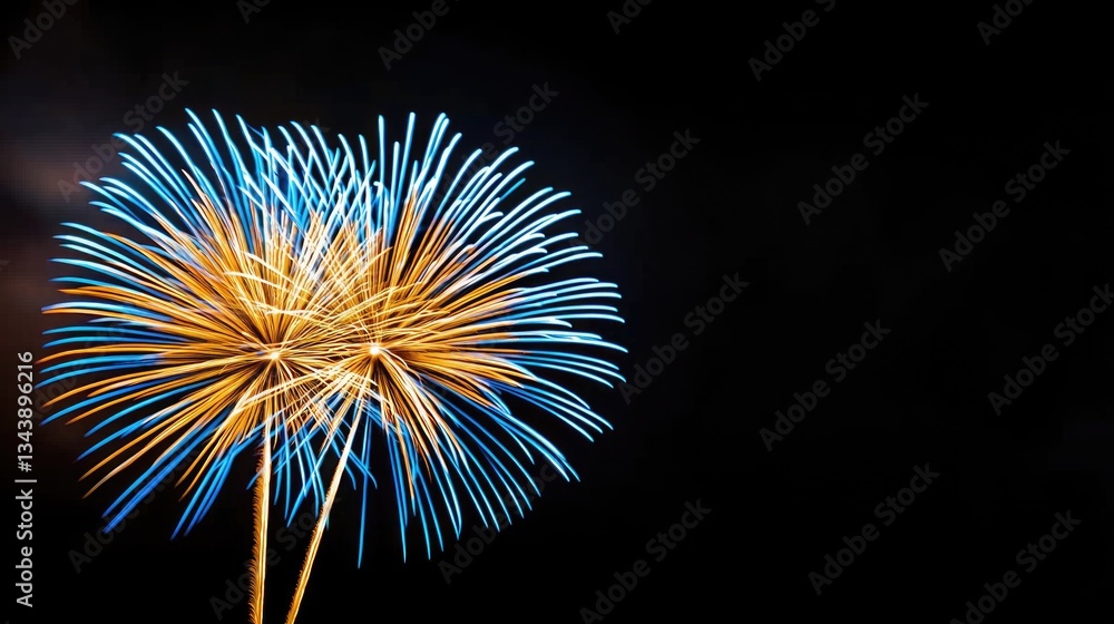 Spectacular fireworks display night sky photography celebratory atmosphere aerial view festive moment Spectacular fireworks display night sky photography celebratory atmosphere aerial view festive moment