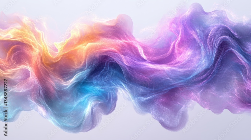 Colorful smoke wave abstract background Colorful smoke wave abstract background