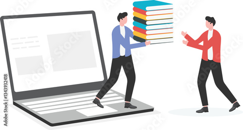Online education concept

