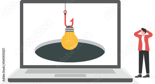 Computers, light bulbs, hackers steal creative inspiration.

