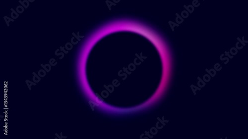 Abstract Sound Waves Loop Animation.