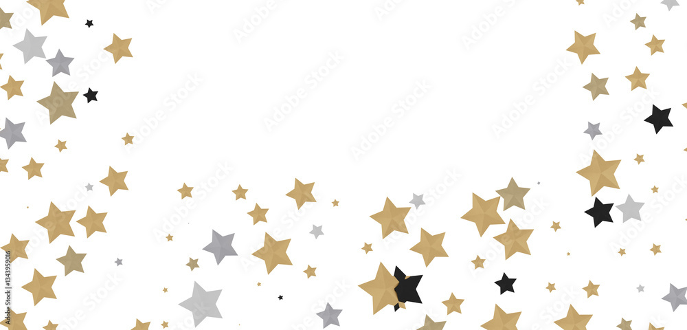 Golden Stardust Cascades in Mesmerizing 3D Rain Illustration Golden Stardust Cascades in Mesmerizing 3D Rain Illustration
