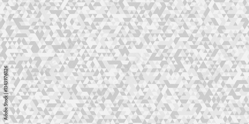 Vector gray polygon Mosaic triangle overlap texture background. white and gray overlapping cube square low polygon texture wallpaper. abstract surface creative diamond pattern corporate.
