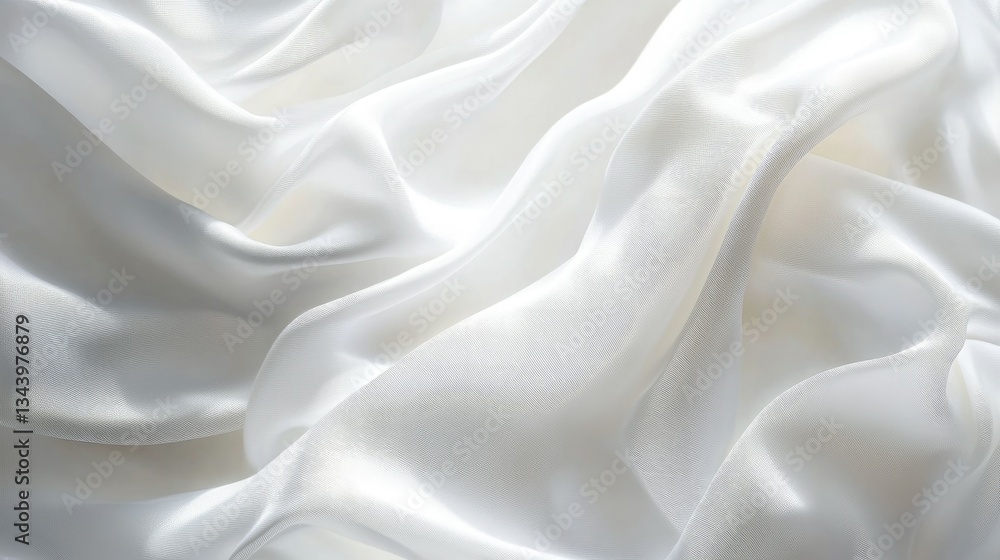Minimalistic white wavy pattern with gentle gradients and smooth light reflections. Minimalistic white wavy pattern with gentle gradients and smooth light reflections.