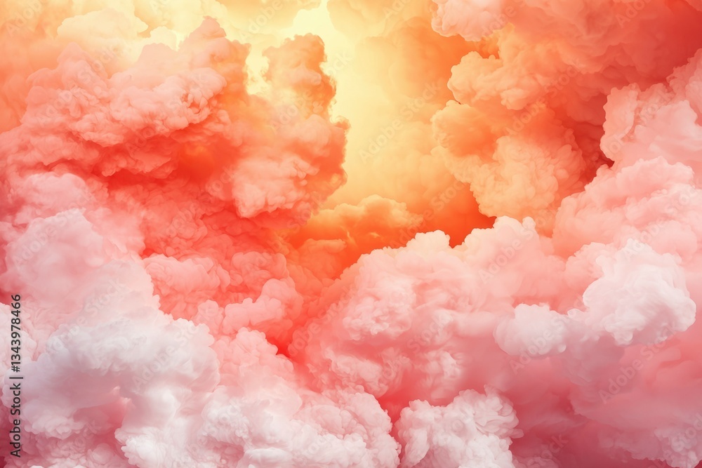 Fototapeta premium Colorful smoke background ideal as wallpaper, website background, or social media art
