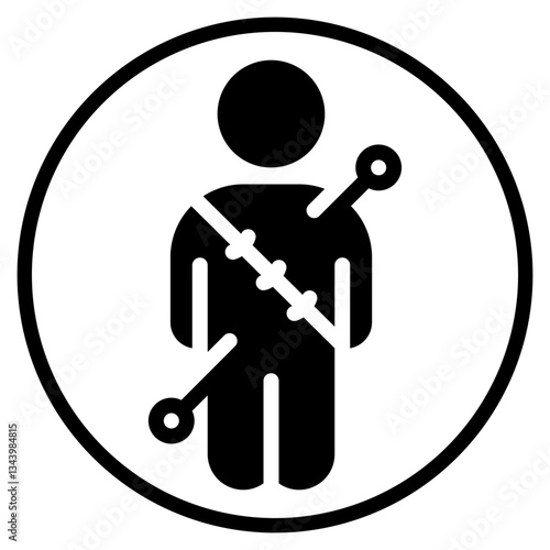 voodoo glyph icon
