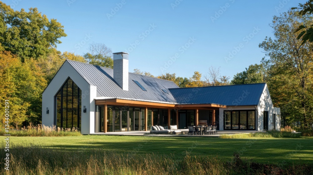 Obraz premium Simplicity rules when designing minimalist homes.