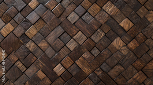 Obraz na płótnie wood texture, straight view w salonie