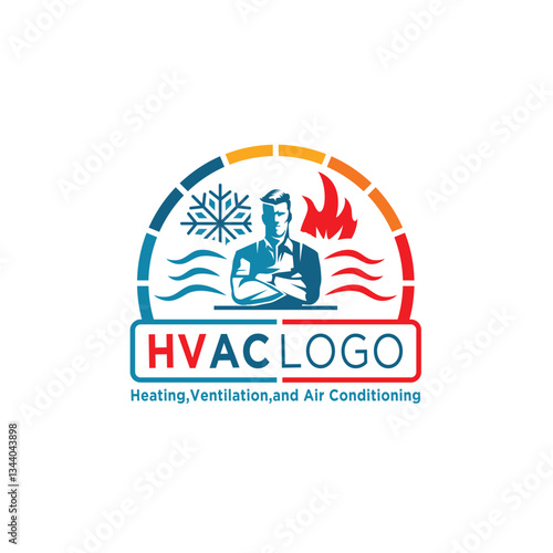 HEATING VENTILATION AND AIR CONDITIONAL LOGO