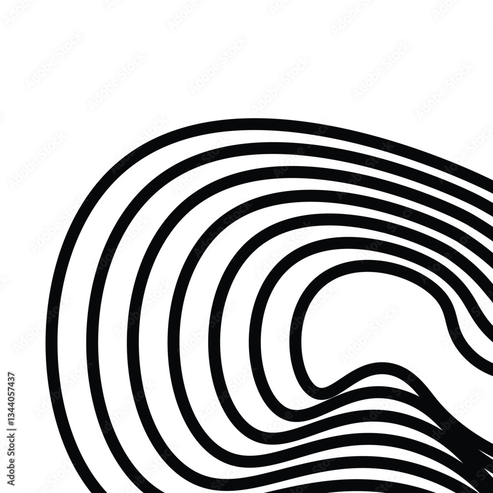 Corner Contour Lines Corner Contour Lines