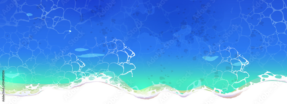 Obraz premium Beach Top View