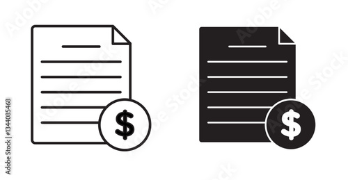 bank statement icon