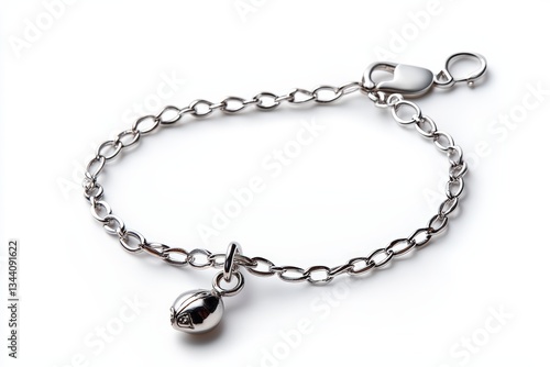 Wallpaper Mural Elegant silver bracelet with charm, perfect for accessorizing any outfit. A timeless piece for jewelry lovers and gift giving. Torontodigital.ca