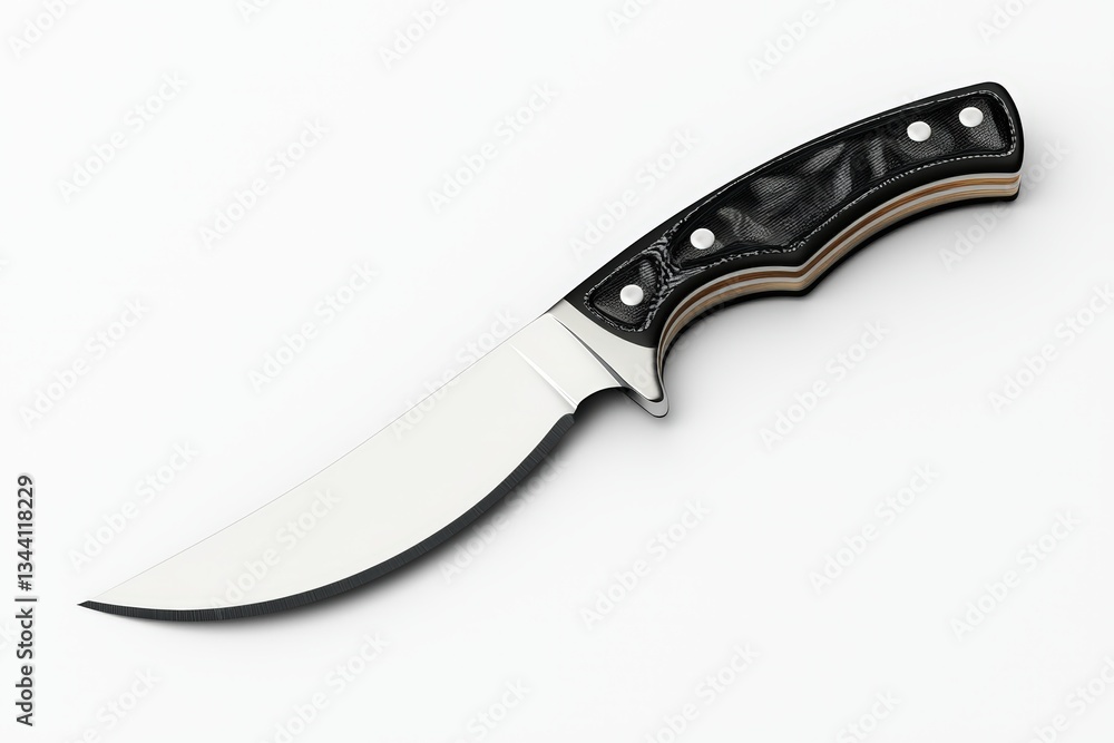 High-quality knife with a sleek black handle and sharp blade, perfect for culinary tasks and outdoor adventures. High-quality knife with a sleek black handle and sharp blade, perfect for culinary tasks and outdoor adventures.