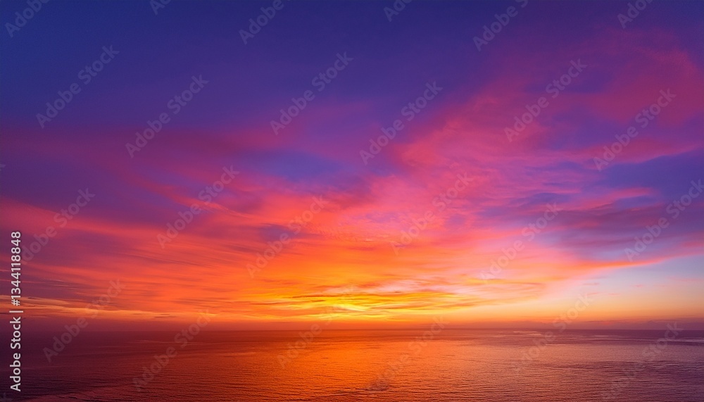 Obraz premium sunset over the sea