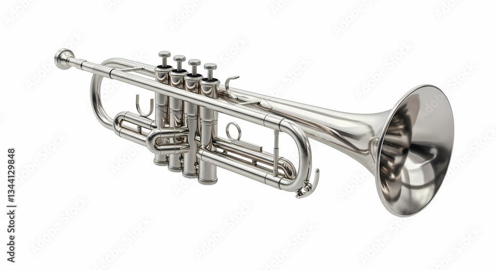 Fototapeta premium Silver Trumpet