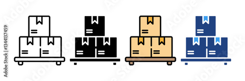 Product  Icon Set Multiple Style Collection