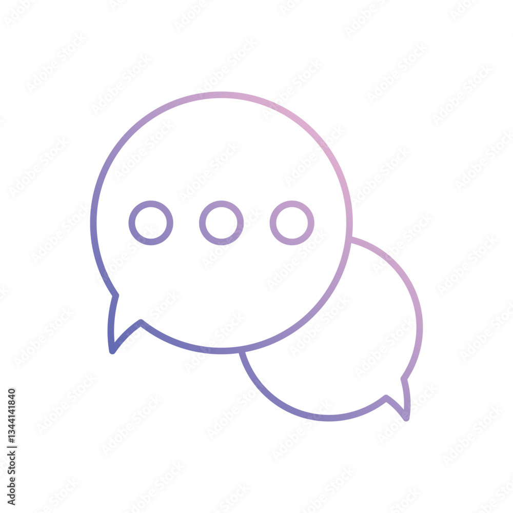 Conversation vector icon Conversation vector icon