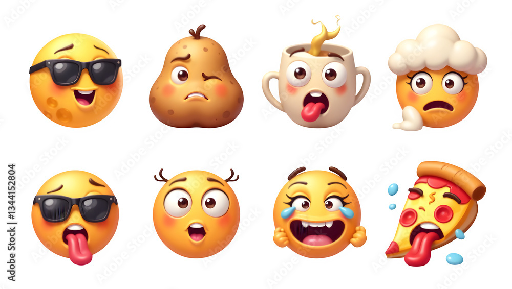 Set of Emojis Set of Emojis