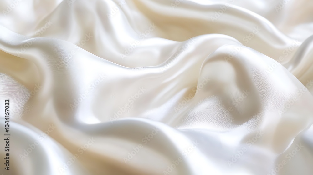 Fototapeta premium Elegant pearl-tone gradient softly transitioning into a crisp white backdrop.