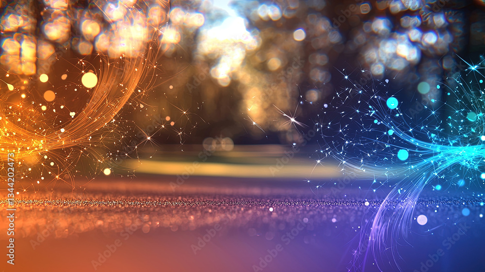 Obraz premium Abstract bokeh background