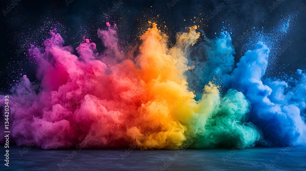 Vibrant Rainbow Explosion: A Symphony of Colors Vibrant Rainbow Explosion: A Symphony of Colors